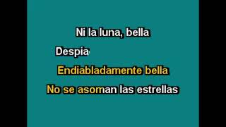 Bella  Mijares Karaoke Tono Bajo [upl. by Mozes]