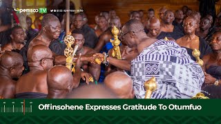 Offinsohene Expresses Gratitude To Otumfuo [upl. by Othella406]