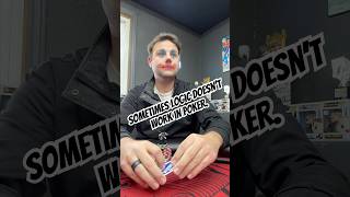 No matter how much you think about it your gut is usually the right call poker pokervlog [upl. by Lindeberg]