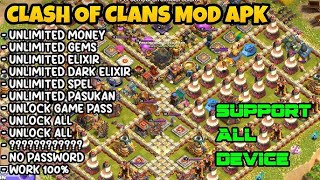 Clash of Clans Mod APK 2024  Unlimited Everything amp No Password Download [upl. by Latoyia]