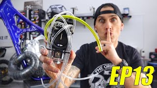 TOP SECRET YZ500 CARB REVEALED 🔥 All New 39mm Lectron BIG AIR  Big Bore Two Stroke Dirt Bike Build [upl. by Binah]