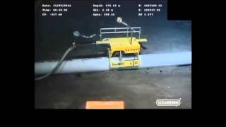 Pipeline Inspection  Sea Turtle  Magna Scan  ROV footage [upl. by Eoj]