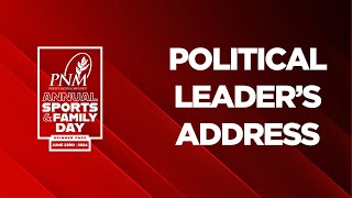 PNM Sports 2024  Live From Skinner Park San Fernando  Political Leaders Address [upl. by Emmerie]