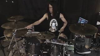 Carnifex  LIE TO MY FACE drum cover Yu Li 喻理 [upl. by Nepets26]