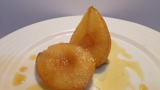 طريقة عمل حلوى الكمثرى المسلوقة في السيرب  Poached Pears [upl. by Rabma]