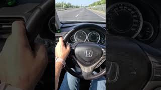 Honda Accord VIII 20 VTEC 156 hp Acceleration [upl. by Helman730]