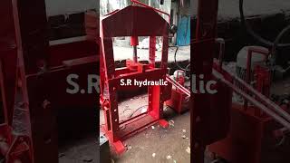 Double pump hydraulic press hand operated or motorise Contact 8920907656 [upl. by Dnaltruoc]