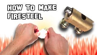 How to Make a Survival Fire Steel for Survivor Tips amp Tricks [upl. by Vilhelmina]