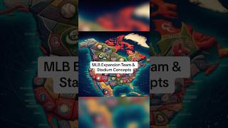 MLB Expansion Team And Stadium Concepts mlb sports expansion [upl. by Areyk]