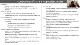 Fundamentals of Grant Proposal Writing [upl. by Amick]