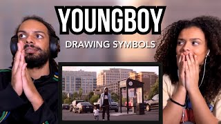 NBA Youngboy Drawing Symbols Reaction [upl. by Inna]