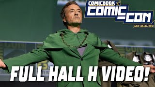 Robert Downey Jr DOCTOR DOOM Reveal Full Video From Marvel Hall H [upl. by Lam]