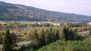 A9 Road Dunkeld Pitlochry Perthshire Scotland September 30th [upl. by Ainel]