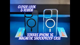 Closer Look Iphone 16 Pro Max TORRAS Pro Magnetic Shockproof Case [upl. by Dunc369]