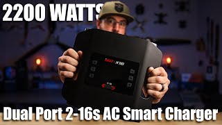 iSDT x16  2200 WATT Dual Port 216s AC Smart Charger [upl. by O'Neil]