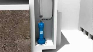 ABS submersible mixed flow column Pump AFL  pump installation [upl. by Barlow]