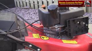 How To Replace The Microswitch on a Mountfield Petrol Lawnmower SV150 Engine [upl. by Naitsirhc]