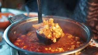 Delicioso Pozole Norteño  quotEl Saborcito Rojoquot [upl. by Adahsar924]