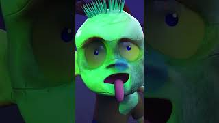 Zombis y el baile ChaCha  D Billions Canciones Infantiles shorts db [upl. by Aicirtam673]