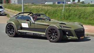 Donkervoort D8 GTO JD70 amp D8 GTO40  Lovely Accelerations amp Fly Bys [upl. by Johnsson]