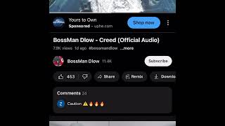 BossMan Dlow  Creed fast [upl. by Je780]