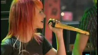 Paramore  For A Pessimist Live on TRL101107 [upl. by Goodson105]