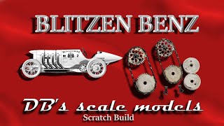 DBs scratch building The Benz all chains and sprocket done brake levers [upl. by Magulac]