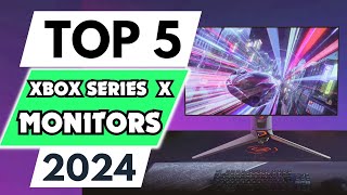 Top 5 Best Monitors For Xbox Series X of 2024 don’t buy one before watching this [upl. by Mihcaoj]