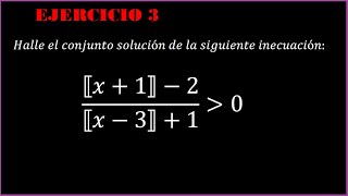 INECUACIÓN CON MÁXIMO ENTEROEjercicio 3 [upl. by Romalda]