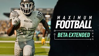 Maximum Football  Steam Beta Extended maximumfootball [upl. by Atnuahc]