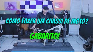 EP2 construindo gabarito para chassi da moto copiando a KTM [upl. by Sandor]