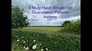 TOP 3 STOCKS I BOUGHT FOR EFFORTLESS PASSIVE INCOME WATCH MY PICKS [upl. by Nylegna]