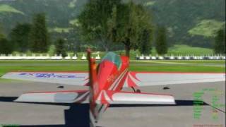 Aerofly FS simulator first Extra 330 LX aerobatic tests [upl. by Jahncke]