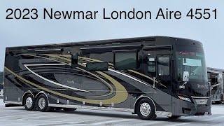 2023 Newmar London Aire 4551  5N220604 Driftwood Glazed Maple Mat Finish [upl. by Northrop884]