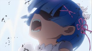 Subaru lost Rem for ever ReZero kara Hajimeru Isekai Seikatsu 2nd Season [upl. by Bolme]