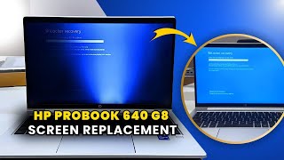 HP ProBook 640 G8 Screen Replacement [upl. by Shepp]