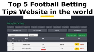 Best 5 Football Betting Tips Website in 2024 and beyond  Football betting Strategy [upl. by Elrem]