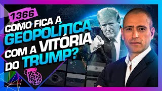 A GEOPOLÍTICA DO MUNDO COM A VITÓRIA DO TRUMP PROF HOC  Inteligência Ltda Podcast 1366 [upl. by Notnilk]