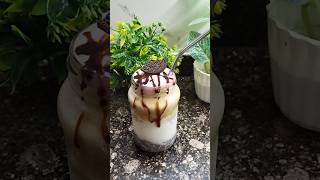 Oreo milkshake recipeshorts food chocolatemilkshake ytshorts [upl. by Alehs269]