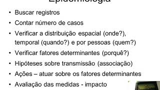 Epidemiologia Analítica Introdução [upl. by Oslec]