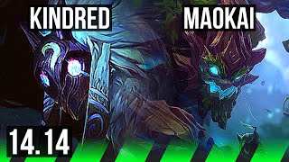 KINDRED vs MAOKAI JGL  500 games Dominating  VN Master  1414 [upl. by Rosanne972]