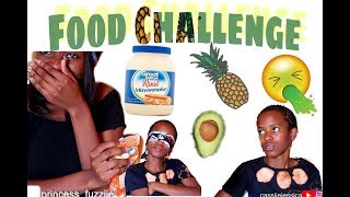 Guess the Food Challenge 2018✔  Whats in my mouth Challenge  cassijejessica vs Lucia [upl. by Niasuh]