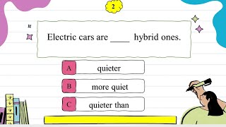 English Quiz  Comparative VS Superlative [upl. by Lemay]