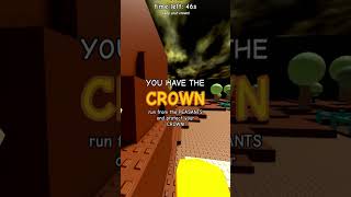 ROBLOX CROWN VS PEASANT IN A NUTSHELL [upl. by Osnofledi969]