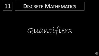 Discrete Math  142 Quantifiers [upl. by Cinimod]