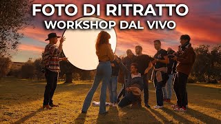 Fotografia di ritratto  Workshop dal vivo [upl. by Martinez]