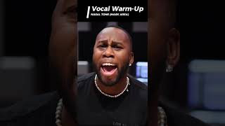 Nasal Tone  Vocal Warm Up vocaltrainer riffsandruns singingcoach [upl. by Suoivatram]