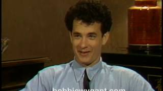 Tom Hanks for quotVolunteersquot 1985  Bobbie Wygant Archive [upl. by Anala92]