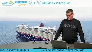 Mein Schiff Logbuch WINTER 20242025  JETZT VORMERKEN [upl. by Oilime]