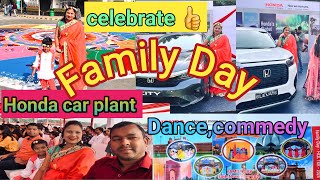 Celebrate Family Day at Honda car plantnew viralvideo celebrity family [upl. by Loggins]